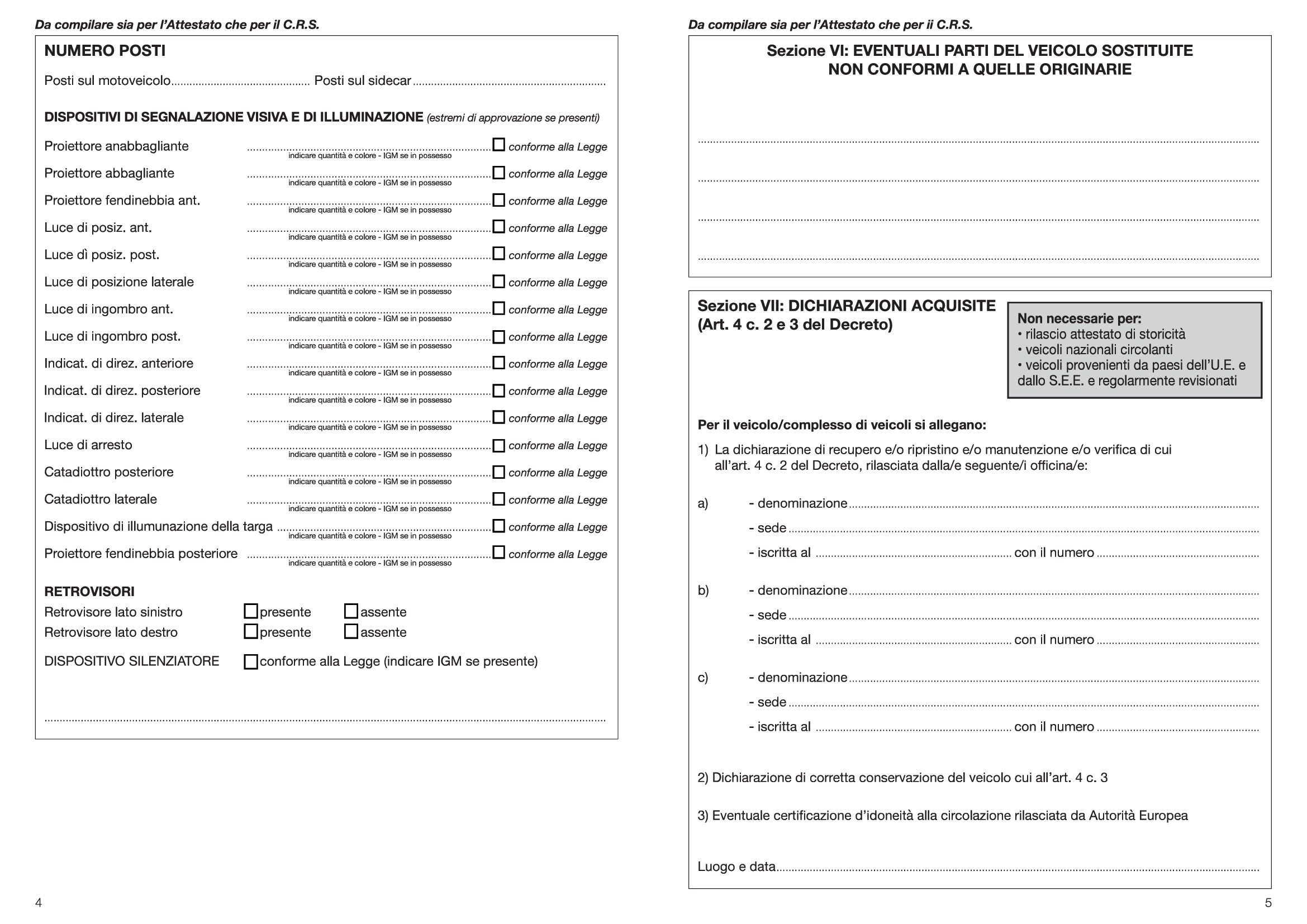 ASI CRS Esempio 003